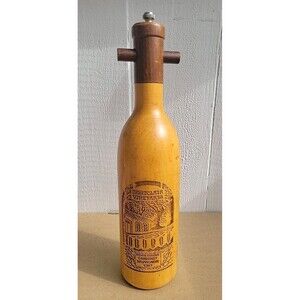 Olde Thompson Wine Bottle Pepper Mill Wood Estate ReserveChateau Sauvignon 1987